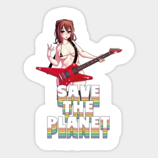 Save The Planet Sticker